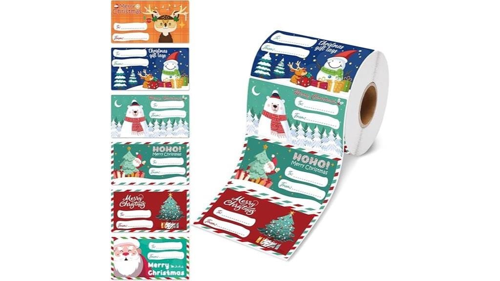 500 pcs christmas tags