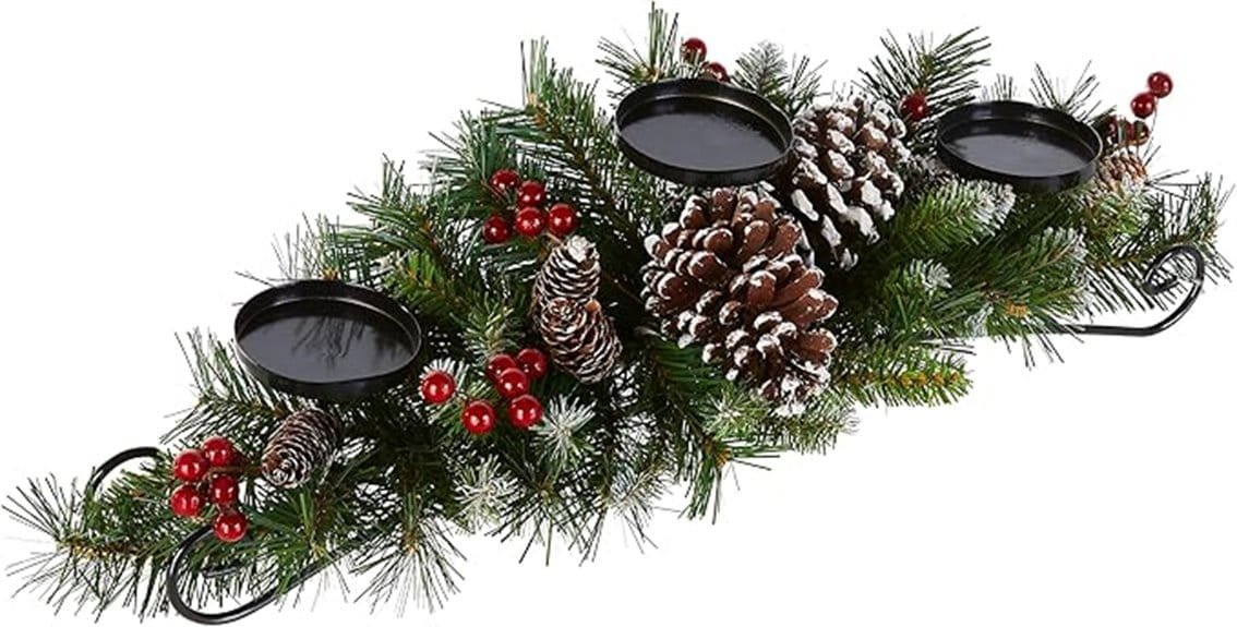 artificial christmas tree centerpiece