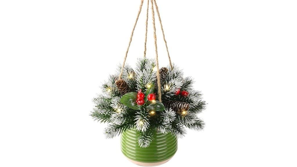 artificial outdoor christmas decor