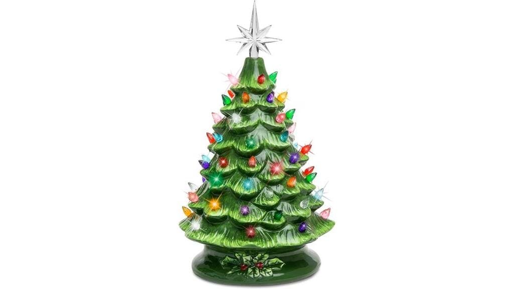 ceramic christmas tree decoration