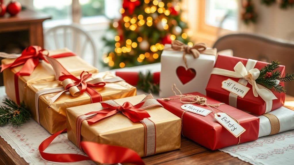 choosing holiday gift wrapping