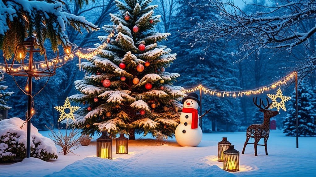 choosing outdoor christmas decorations