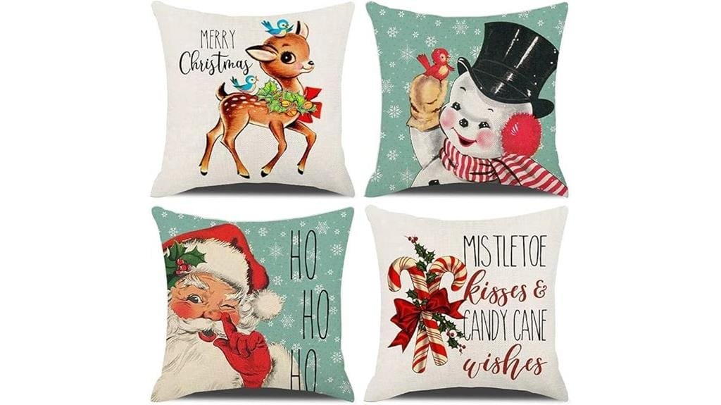 christmas pillow covers set