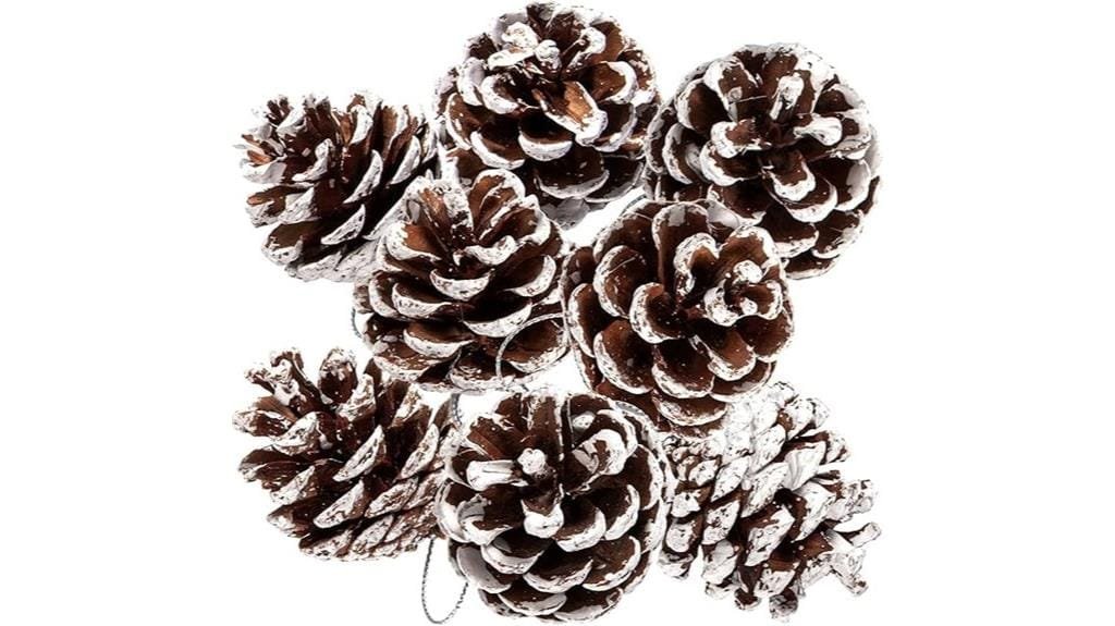 christmas pine cone decorations