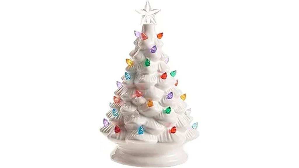 colorful ceramic holiday decor