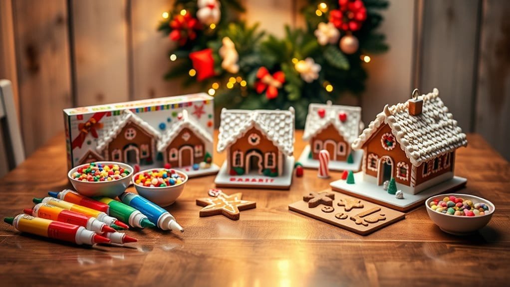 creative holiday gingerbread kits