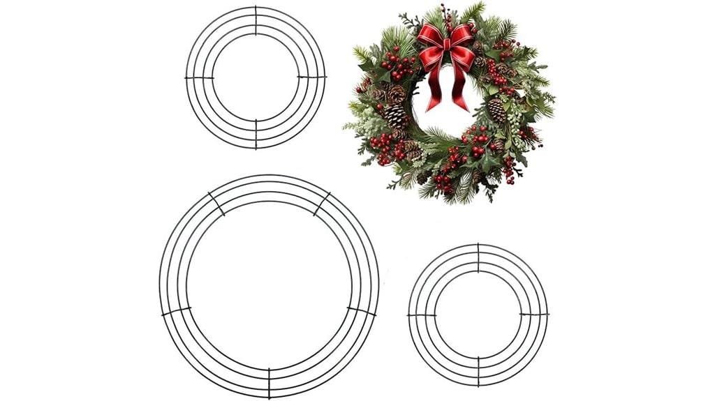 diy floral wreath frames