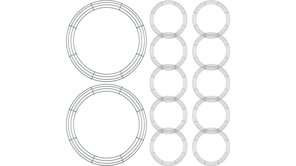 diy wire wreath frames