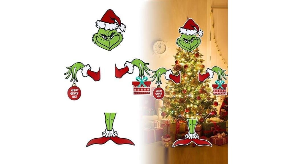 festive holiday tree accents