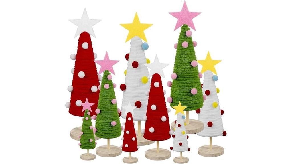 mini christmas tree ornaments