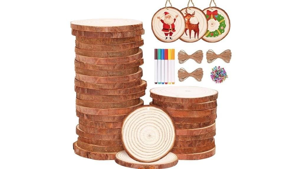natural wood craft kit