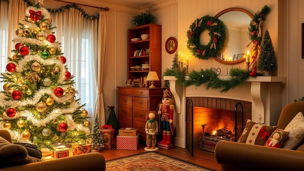 nostalgic vintage christmas decor
