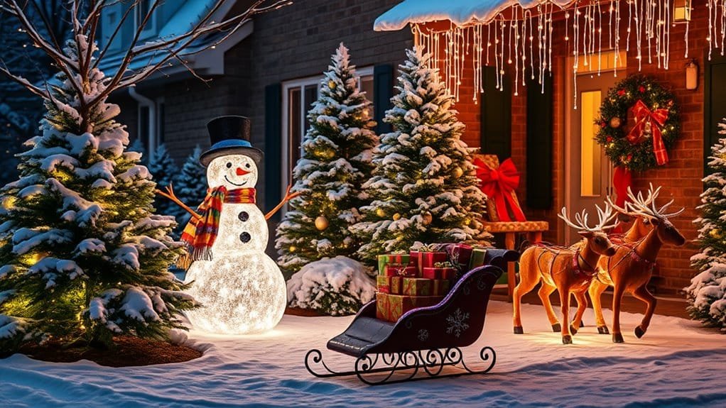 outdoor christmas decoration ideas