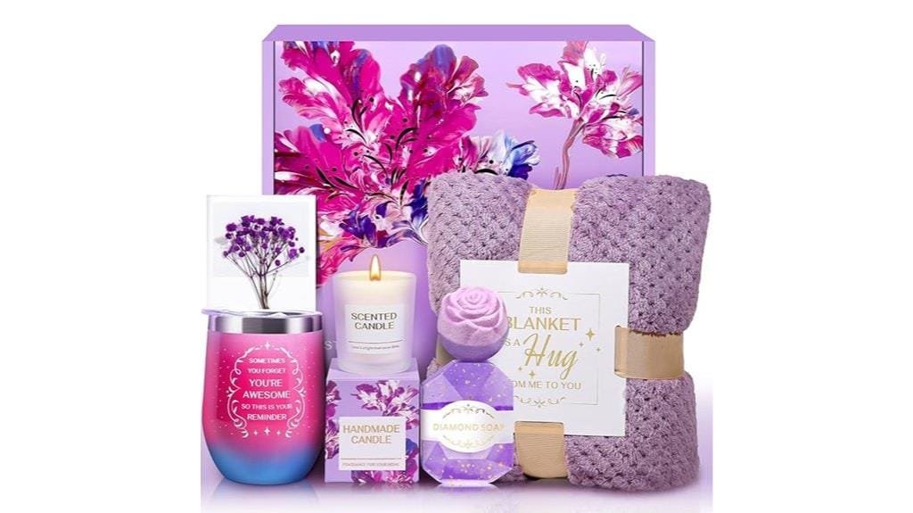 pampering purple spa package