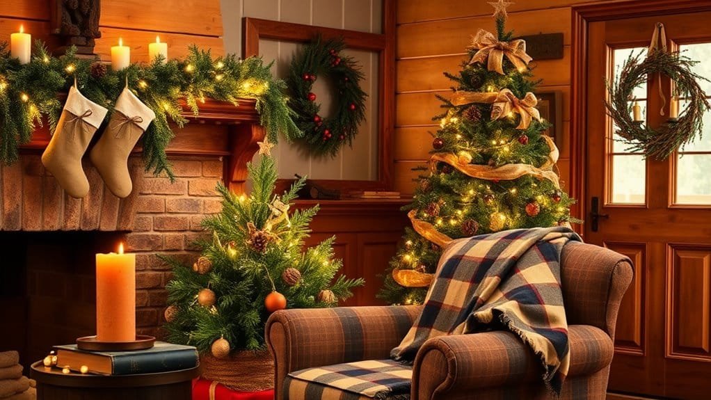 rustic christmas decor ideas