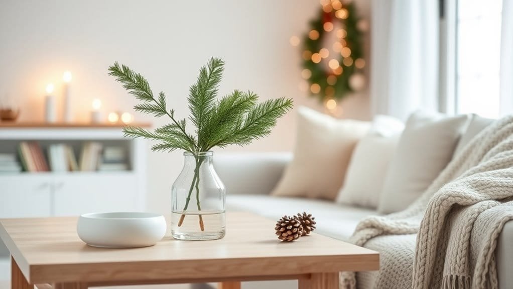 simple thoughtful holiday decor
