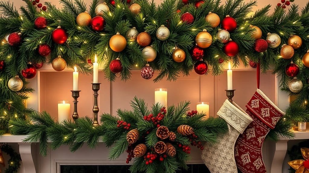 transform your holiday mantel