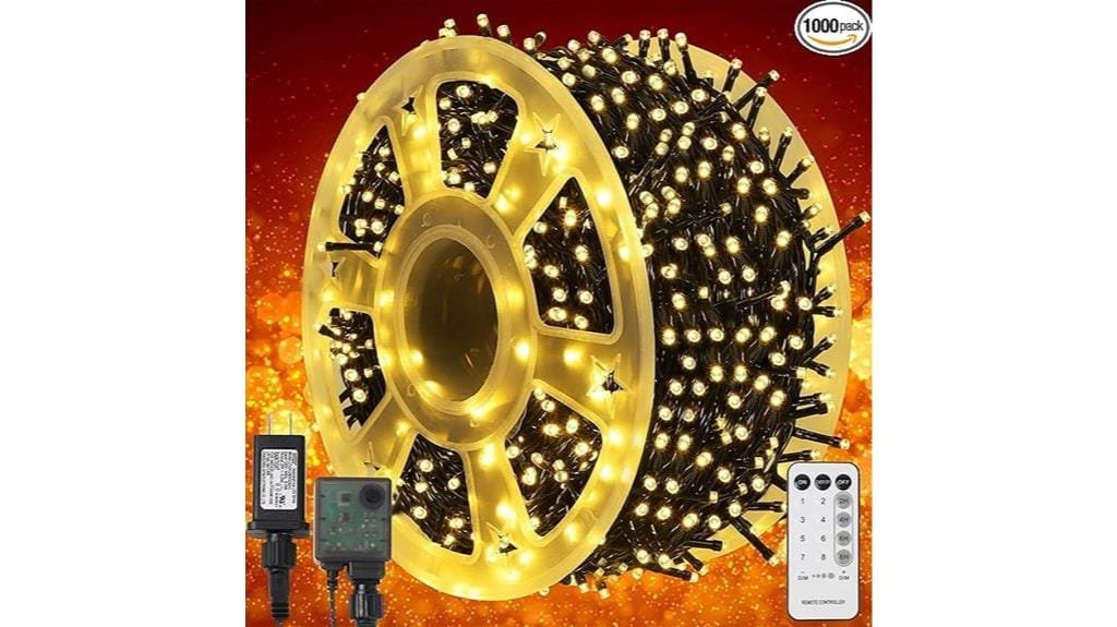 warm white christmas lights