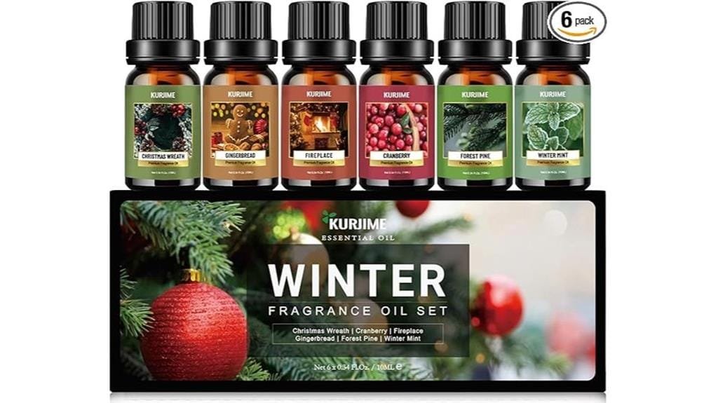 winter scents essential oils