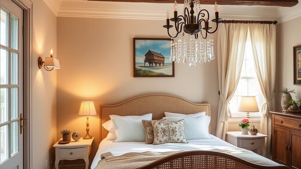 antique illumination design elements