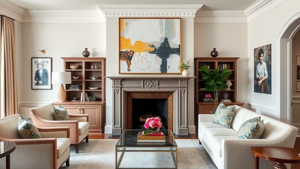 art as central focus