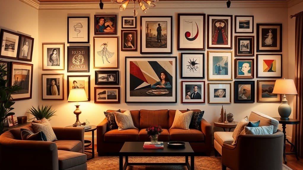 art display arrangement technique