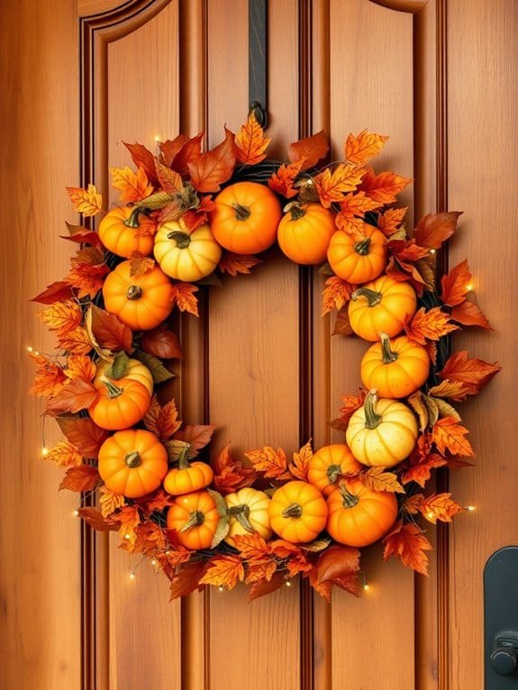 autumn decor for doorways