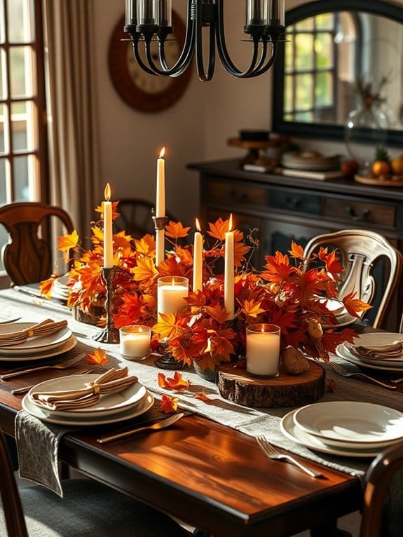 autumn leaf home decorations