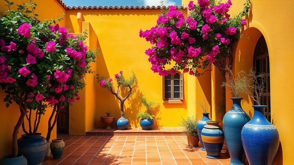 bold and bright hues