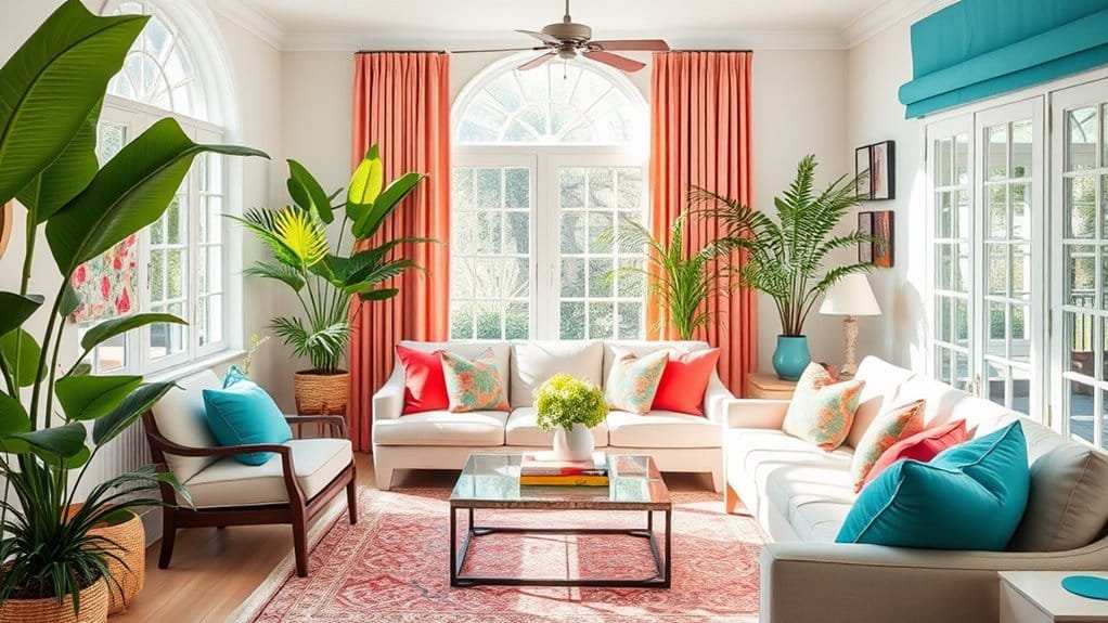 bold and bright hues