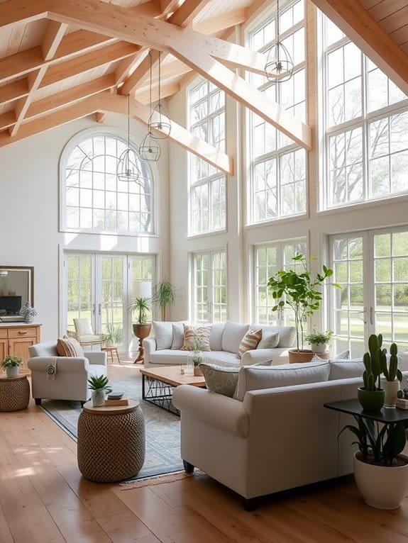 bright open space designs