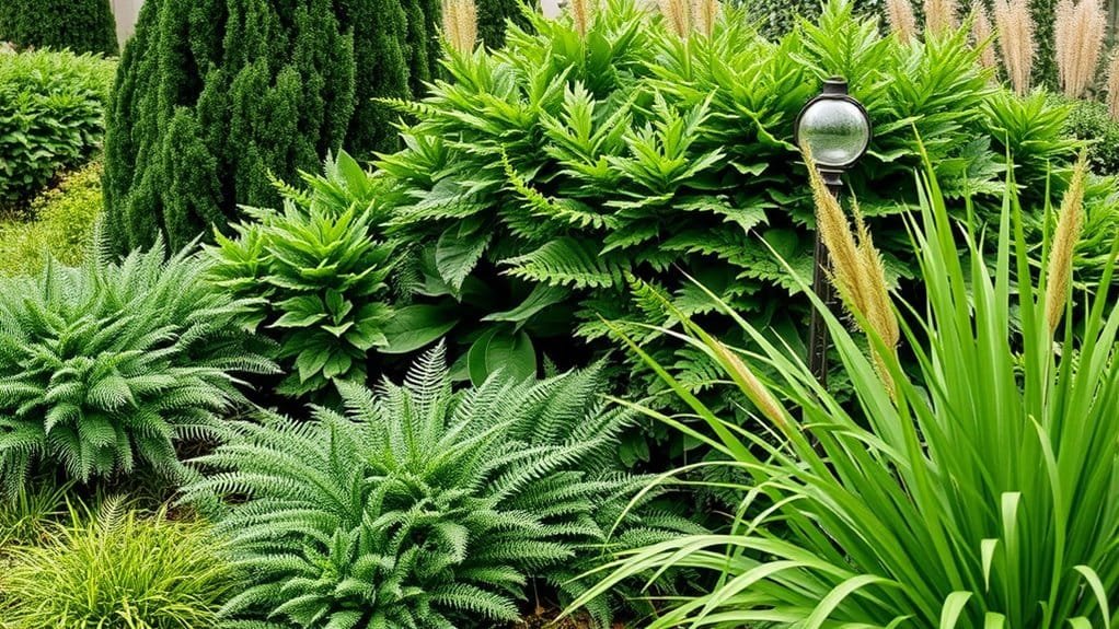 build multi tiered foliage