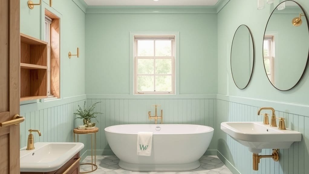 calm soft color palette