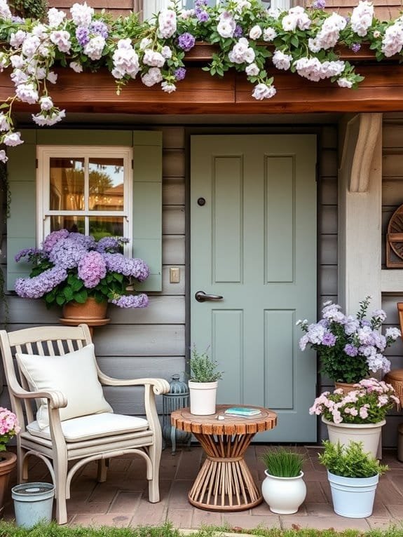 charming cottage color palette