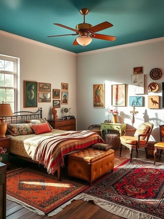 charming eclectic bedroom styles