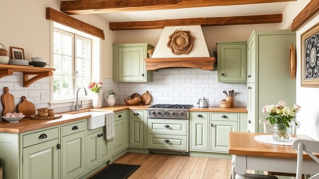 charming hues for kitchens