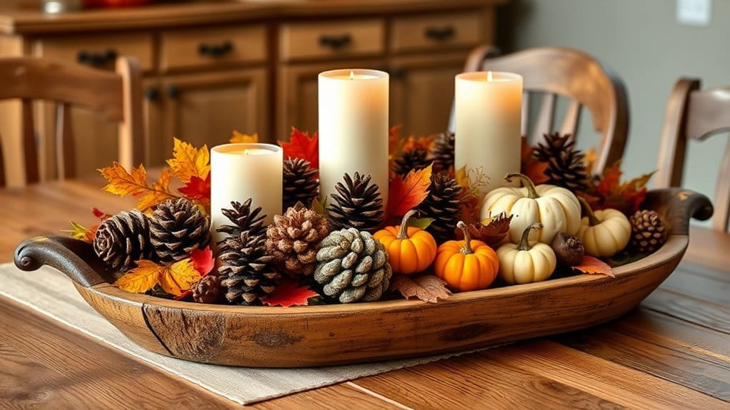 charming rustic table decor