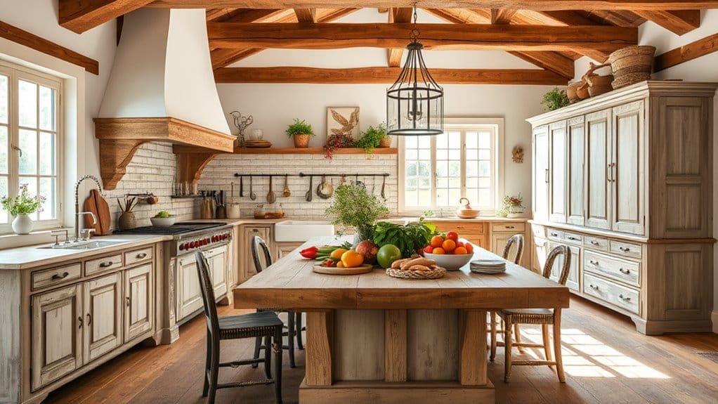 chic rustic french aesthetics