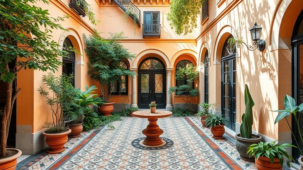 classic tile incorporation design