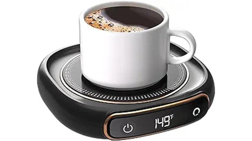 coffee warmer with safety
