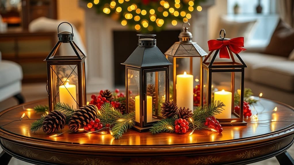 colorful holiday light displays