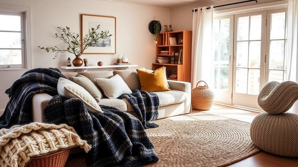 comfort through layered textures