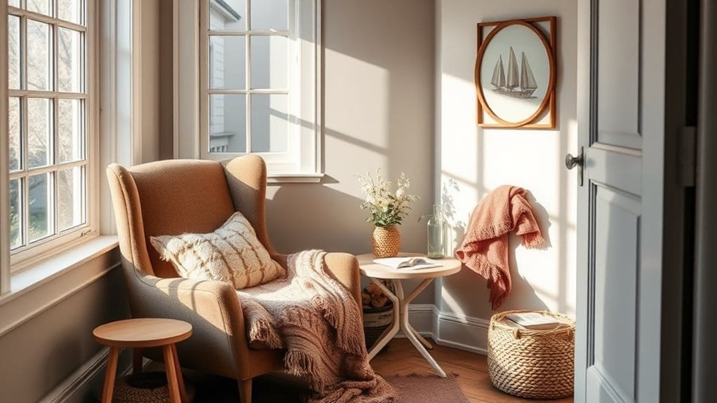 comfortable book haven