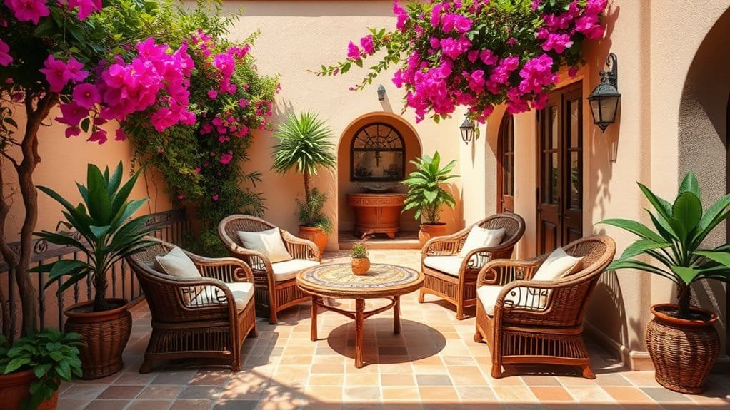 comfortable outdoor gathering spaces