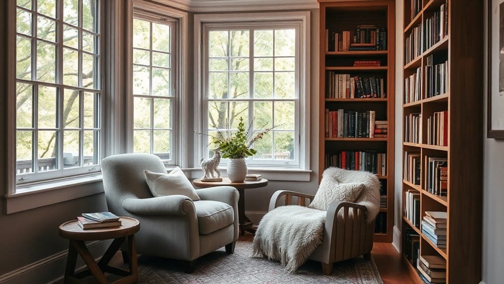 comfortable reading space design
