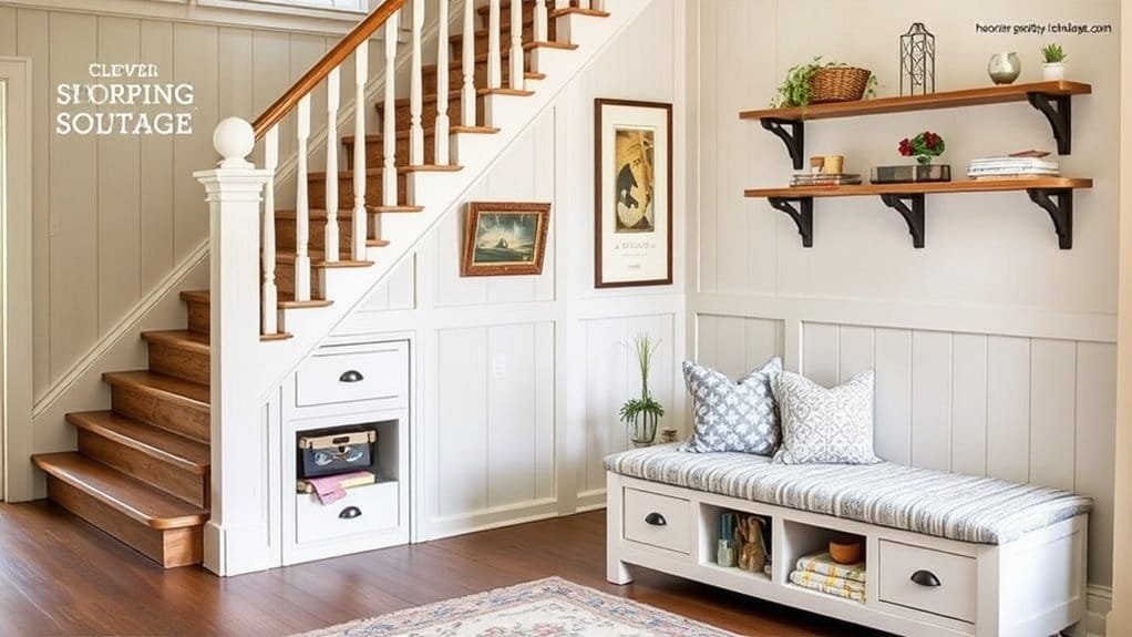 concealed storage solutions available