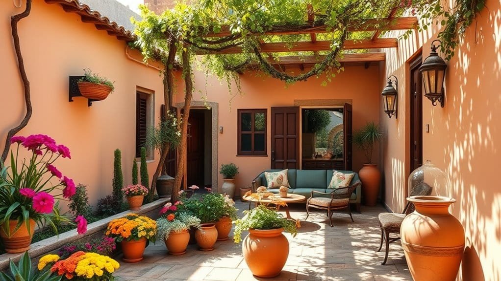 courtyard seasonal decoration ideas