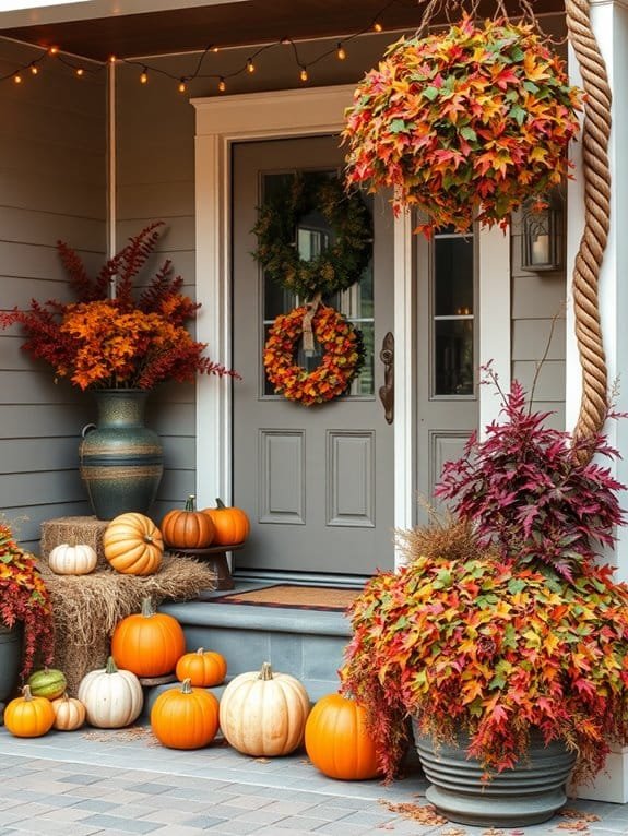 cozy autumn outdoor decorations