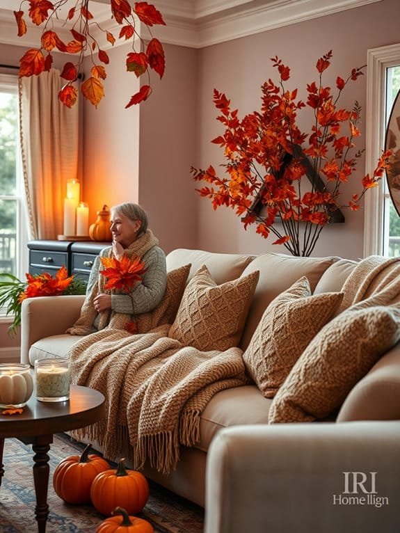 cozy autumn wall decor