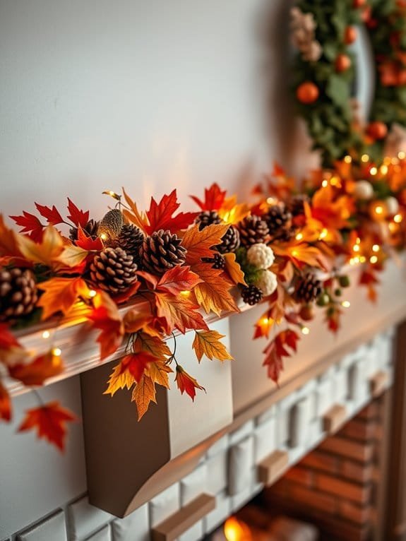 cozy decorative string lights